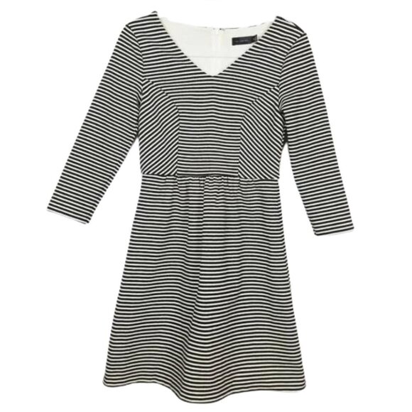 The Limited Black and White Striped Ponte … - Picture 1 of 4